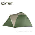 Barraca de acampamento de topo verde de 4 kg